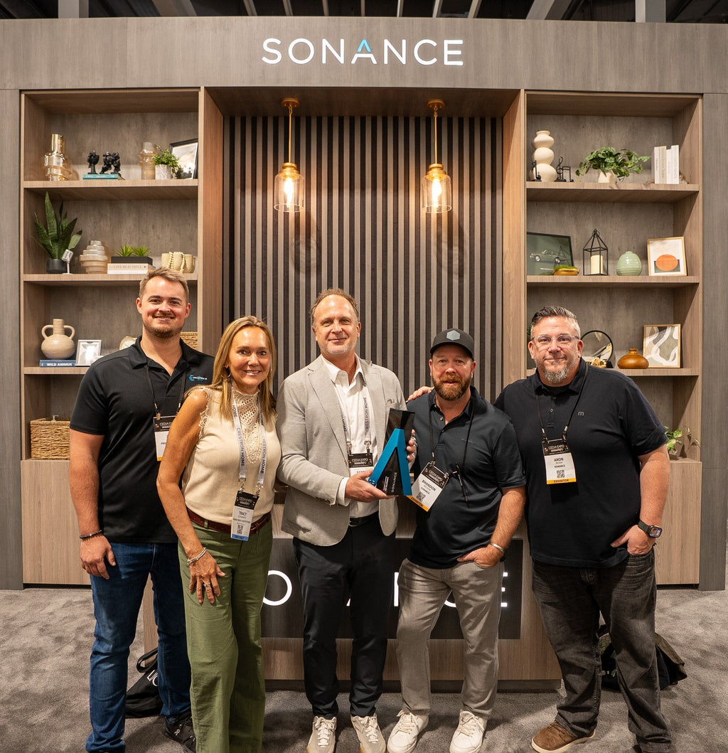 AV Outfitters wins 2025 Sonance Design Award for Authentic Partnership