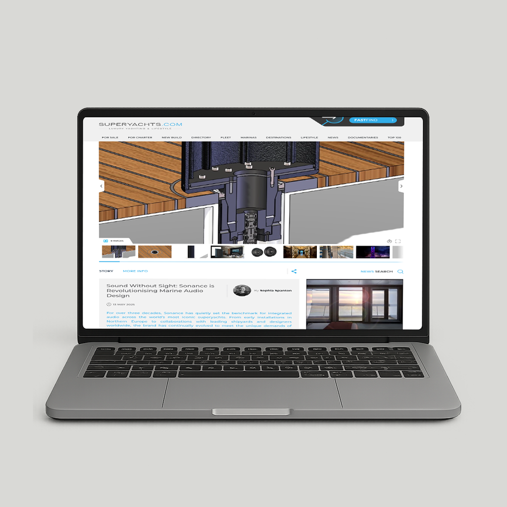 Sonance Featured on Superyachts.com
