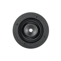 VX66R SST 6" ROUND SINGLE STEREO SPEAKER W/ WHITE MICRO TRIM GRILLE (1 EACH)