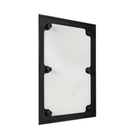 VXQ 6" RECTANGLE XPC MICRO TRIM GRILLE FOR 6" IN-WALL (1 EACH)