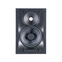 VX66 TL 6" RECTANGLE IN-WALL THIN-LINE SPEAKER W/ WHITE MICRO TRIM GRILLE (1 PAIR)