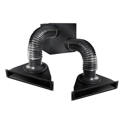 PP12-2 KIT | PASSIVE 12" POWERPIPE - DUAL HOSE, MDF CABINET