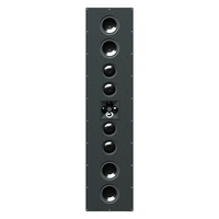 BE812 MKII | 3-WAY, (4) 8", (4) 6.5", 1" X (4) HF ARRAY, LCR IN-WALL SPEAKER (GRILLE SOLD SEPARATELY)