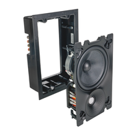 VX66 SST 6" RECTANGLE SINGLE STEREO SPEAKER W/ WHITE MICRO TRIM GRILLE (1 EACH)