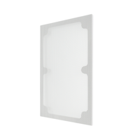 VXQ 6" RECTANGLE XPC TRIMLESS GRILLE FOR 6" IN-WALL (1 EACH)