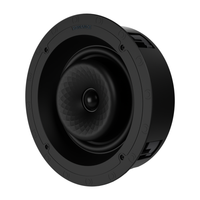VX80R 8" ROUND IN-CEILING SPEAKER W/ WHITE MICRO TRIM GRILLE (1 PAIR)