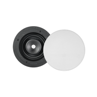 VX66R SST 6" ROUND SINGLE STEREO SPEAKER W/ WHITE MICRO TRIM GRILLE (1 EACH)