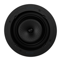 VX82R 8" ROUND IN-CEILING SPEAKER W/ WHITE MICRO TRIM GRILLE (1 PAIR)