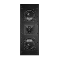 QX530 KIT | 2-WAY, DUAL 5.25", QUAD TWEETER ARRAY, LCR IN-WALL SPEAKER