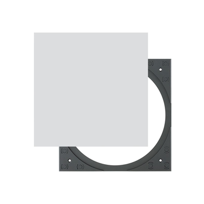 PS-C63/P63 SQUARE ADAPTER W/ GRILLE WHITE (1 PAIR)