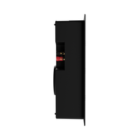 VX66 6" RECTANGLE IN-WALL SPEAKER W/ WHITE MICRO TRIM GRILLE (1 PAIR)