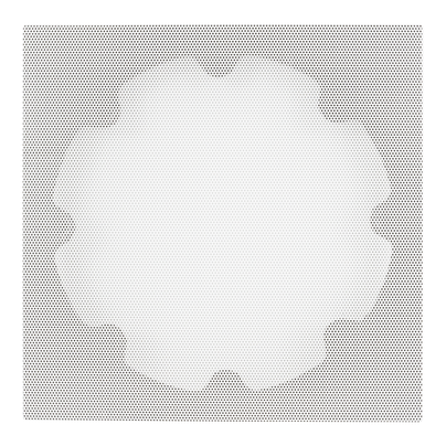 VXQ 8" SQUARE ADAPTER W/ TRIMLESS  XPC GRILLE (1 EACH)