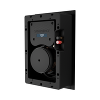 VX66 6" RECTANGLE IN-WALL SPEAKER W/ WHITE MICRO TRIM GRILLE (1 PAIR)