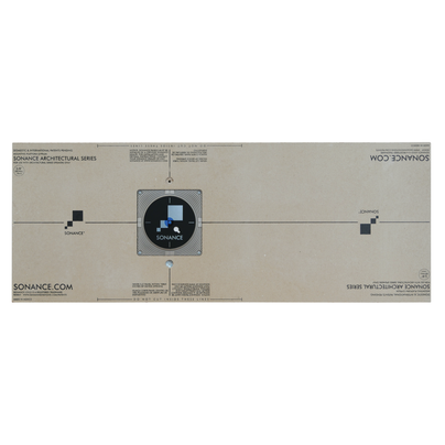 THINLINE 5/8" ROUND GYPSUM MOUNTING PLATFORM W/ BPS6 THINLINE SUB KIT