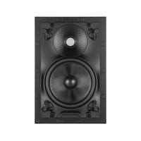 VX66 SST 6" RECTANGLE SINGLE STEREO SPEAKER W/ WHITE MICRO TRIM GRILLE (1 EACH)