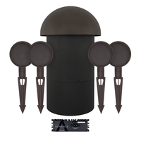 PATIO SERIES 4.1 OUTDOOR SYSTEM W/ UA 2-125 AMP (4 - SATS, 1 - SUB, 1 - UA 2-125 AMP)