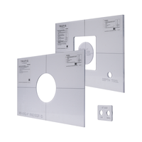 TRUFIG ROUTER TEMPLATE FOR VX-VXQ 4" SQUARE