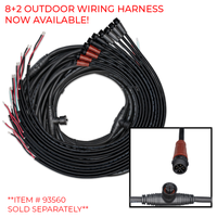 GARDEN SERIES SGS 8.1 OUTDOOR SYSTEM W/ DSP 2-150 MKIII AMP (8 - SATS, 1 - SUB, 1 - 2-150 AMP)