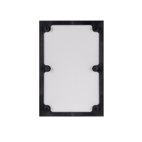6" RECTANGLE XPC TRIMLESS GRILLE FOR VXQ AND VXXT 6" IN-WALL - WHITE (1 EACH)