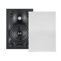 VX66 SST 6" RECTANGLE SINGLE STEREO SPEAKER W/ WHITE MICRO TRIM GRILLE (1 EACH)