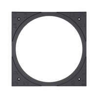 VX 6" SQUARE ADAPTER W/ TRIMLESS GRILLE (1 PAIR)