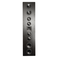 BE812 | 3-WAY, (4) 8", (4) 6.5", 1" X (4) HF ARRAY, LCR IN-WALL SPEAKER