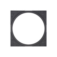 VX 4" SQUARE ADAPTER W/ TRIMLESS GRILLE (1 PAIR)
