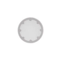 VXQ 4" ROUND XPC MICRO TRIM GRILLE FOR 4" IN-CEILING (1 EACH)
