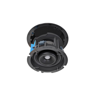 VX66R 6" ROUND IN-CEILING SPEAKER W/ WHITE MICRO TRIM GRILLE (1 PAIR)