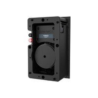 VX42 4" RECTANGLE IN-WALL SPEAKER W/ WHITE MICRO TRIM GRILLE (1 PAIR)