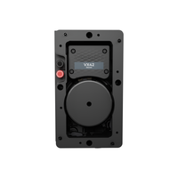 VX42 4" RECTANGLE IN-WALL SPEAKER W/ WHITE MICRO TRIM GRILLE (1 PAIR)