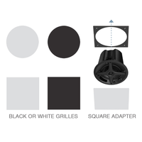PRO SERIES PS-C61RT IN-CEILING SPEAKER WHITE (1 EACH)