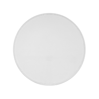VX66R 6" ROUND IN-CEILING SPEAKER W/ WHITE MICRO TRIM GRILLE (1 PAIR)