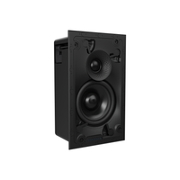 VX42 4" RECTANGLE IN-WALL SPEAKER W/ WHITE MICRO TRIM GRILLE (1 PAIR)