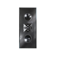 QX806BE KIT | 3-WAY, (2) 8", 1" X (4) HF ARRAY, LCR IN-WALL SPEAKER