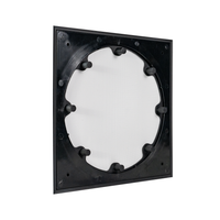 VXQ 6" SQUARE ADAPTER W/ MICRO TRIM XPC GRILLE (1 EACH)