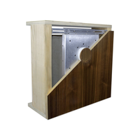 SA3-S-SS-TRIM | 3" SQUARE MICROPERF SOLID SURFACE TRIM KIT, .5" DEPTH