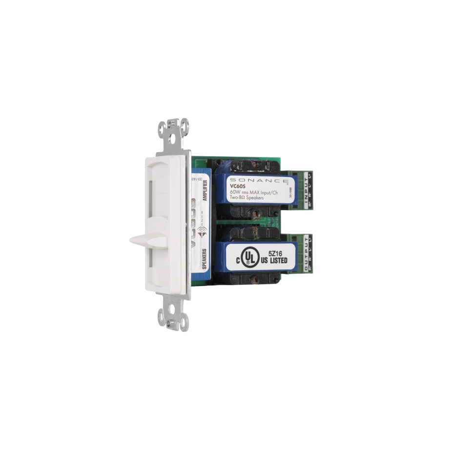 VC60S 60 WATT SLIDER VOLUME CONTROL WHITE (BOXED)