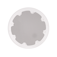 8" ROUND REPLACEMENT XPC MICRO TRIM GRILLE FOR VXQ AND VXXT 8" IN-CEILING - WHITE (1 EACH)