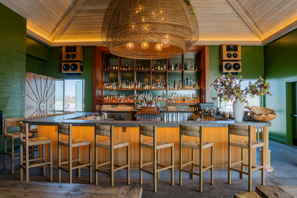 The Rooftop Bar at Mission Pacific Beach Resort
