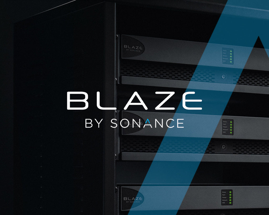 Blaze by Sonance Amplifiers & Wall Controllers - Now Available