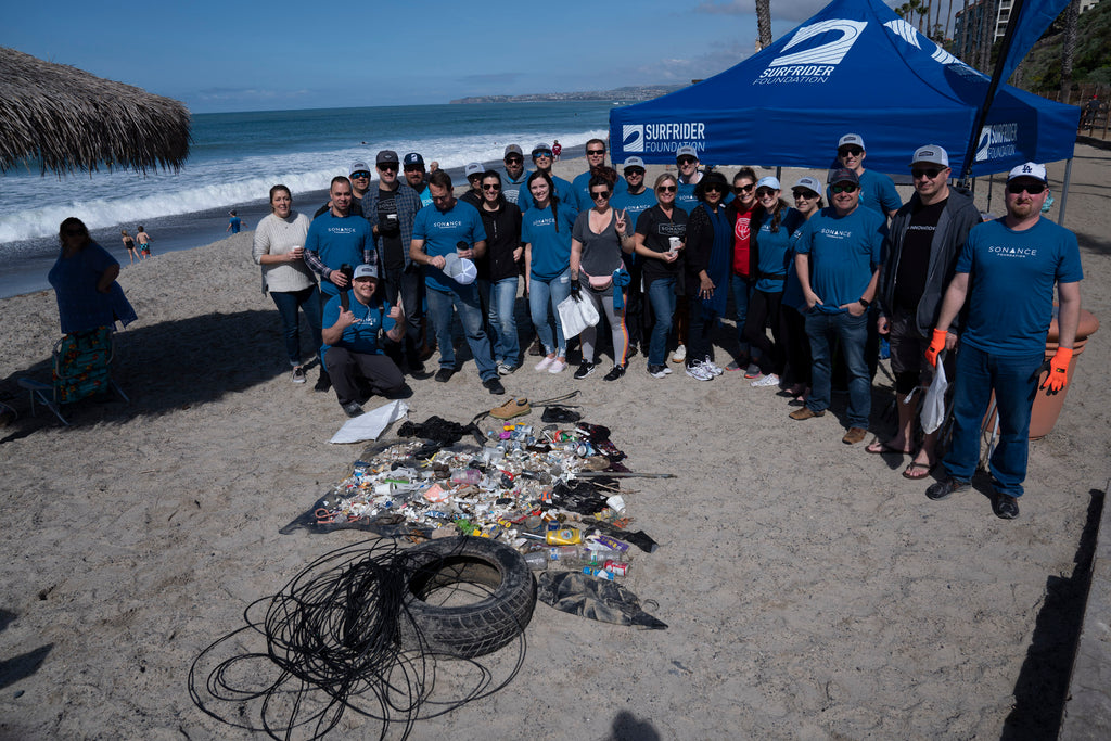 Beach Cleanup: Sonance x Surfrider Foundation