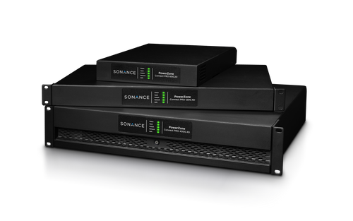 SONANCE EXPANDS POWERZONE® CONNECT PLATFORM WITH NEW PURPOSE-BUILT 70V/100V AMPLIFIER FAMILY