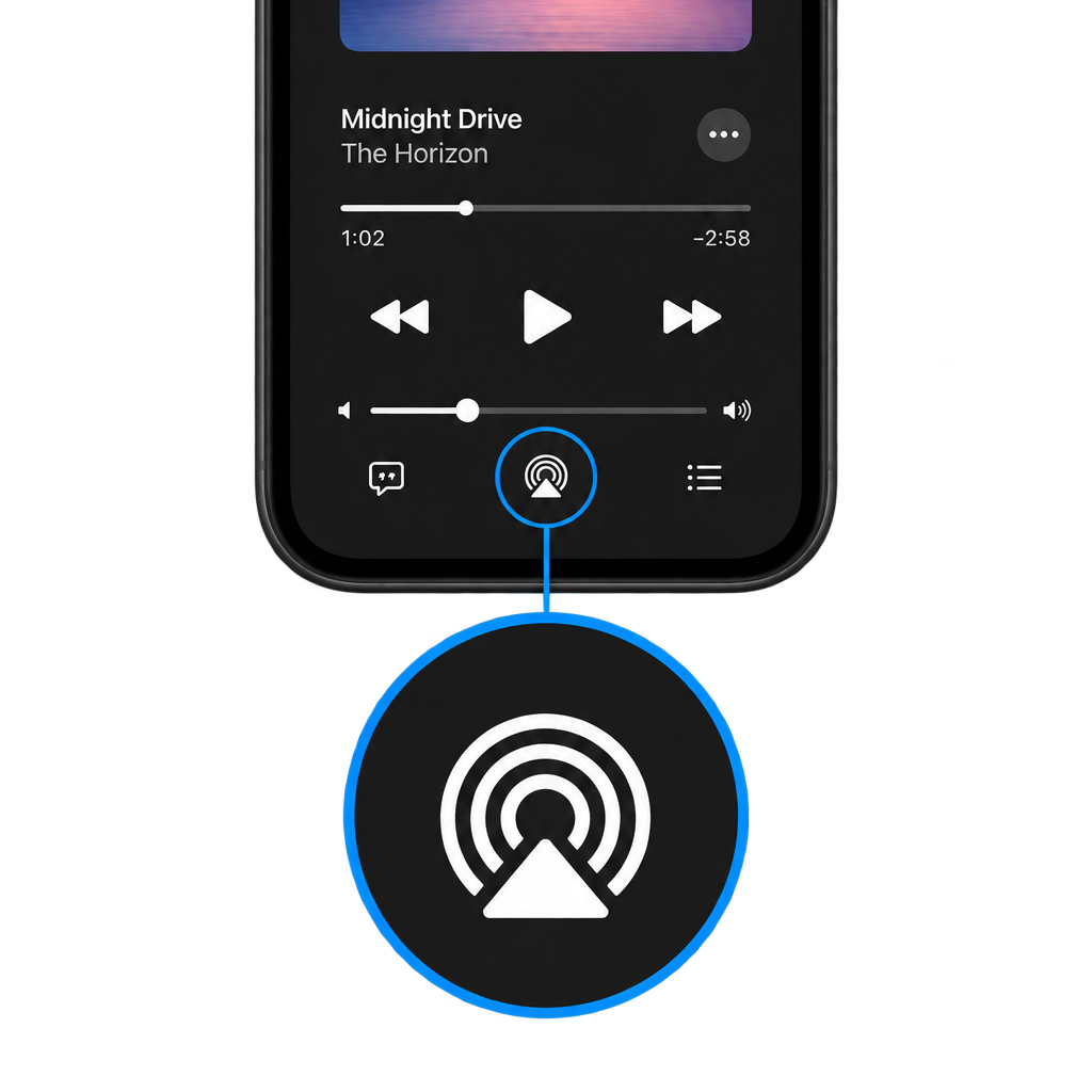 How to Use AirPlay to Connect to Your Sonance Speaker