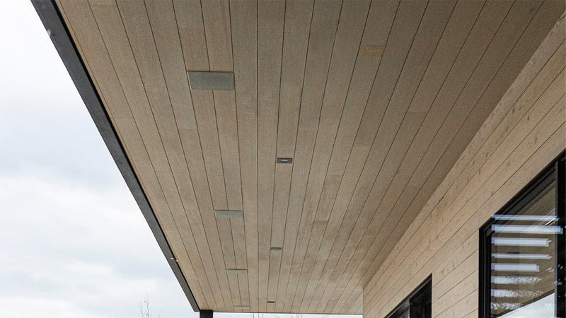 Outdoor in-ceiling speakers