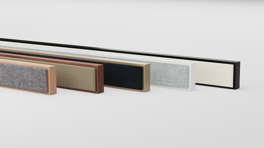 Sonance Natural collection -custom finish soundbars