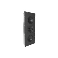 QX-BE806 MKII KIT | 3-WAY, (2) 8", 1" X (4) HF ARRAY, LCR IN-WALL SPEAKER