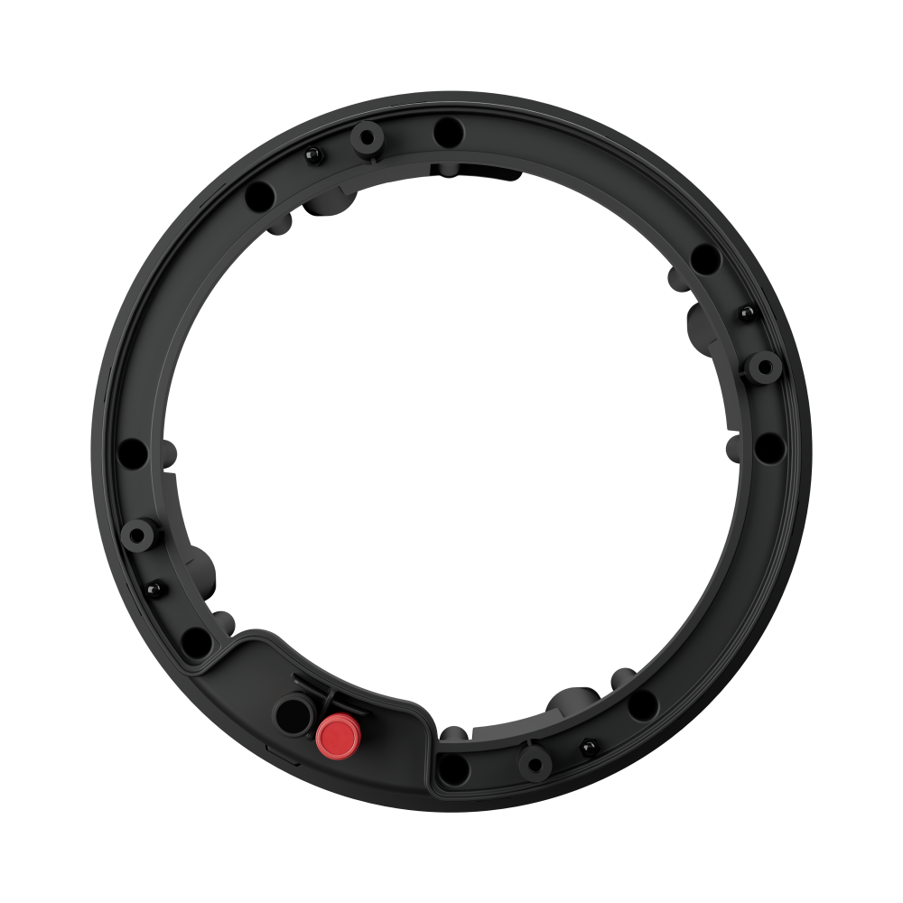 VX 6" ROUND FLEX FRAME AND PLUG (GRILLE NOT INCLUDED) (1 PAIR)