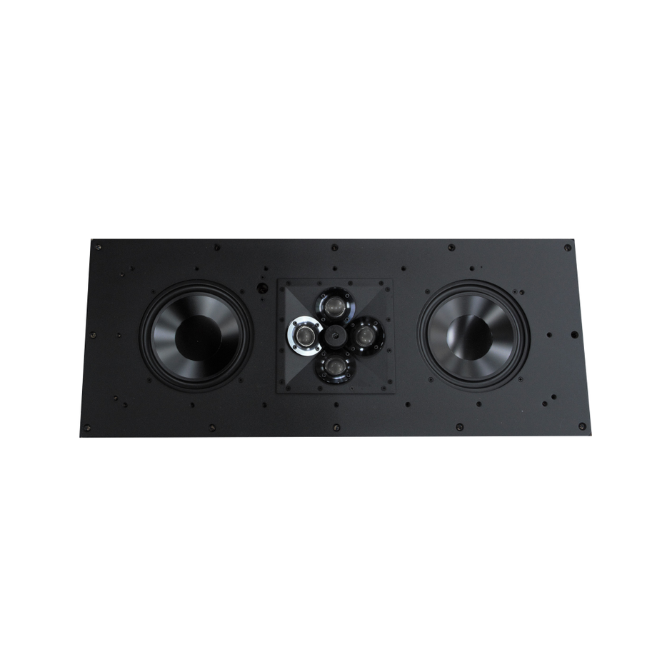 QX806BE KIT | 3-WAY, (2) 8", 1" X (4) HF ARRAY, LCR IN-WALL SPEAKER