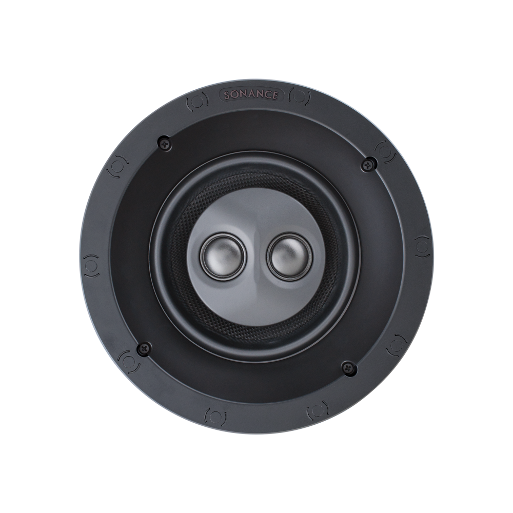 VP62R SST/SUR TL MEDIUM ROUND THIN-LINE SINGLE STEREO OR SURROUND SPEAKER (1 EACH)